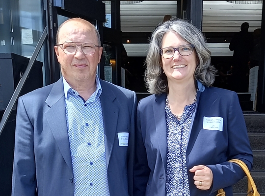 N-VA BCSD-leden Gunther Bockstal en Valérie Van Merris