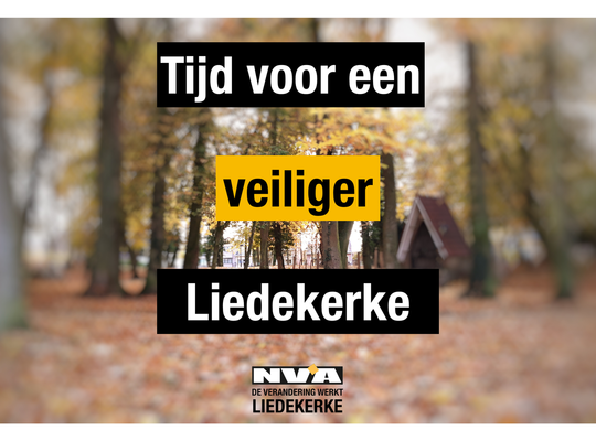 Tijd voor een veiliger Liedekerke!