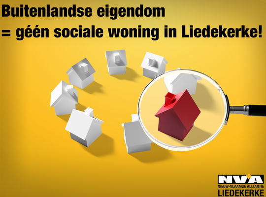 Fraudeonderzoek in Liedekerke